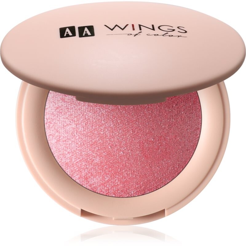 AA Wings of Color Power of Glow Illuminating Blush rozjasňujúca lícenka odtieň 02 Berry Rose 4 g