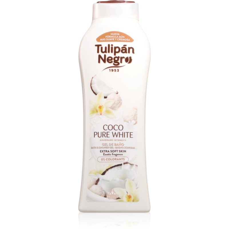 Tulipán Negro Coco Pure White sprchový gél 650 ml