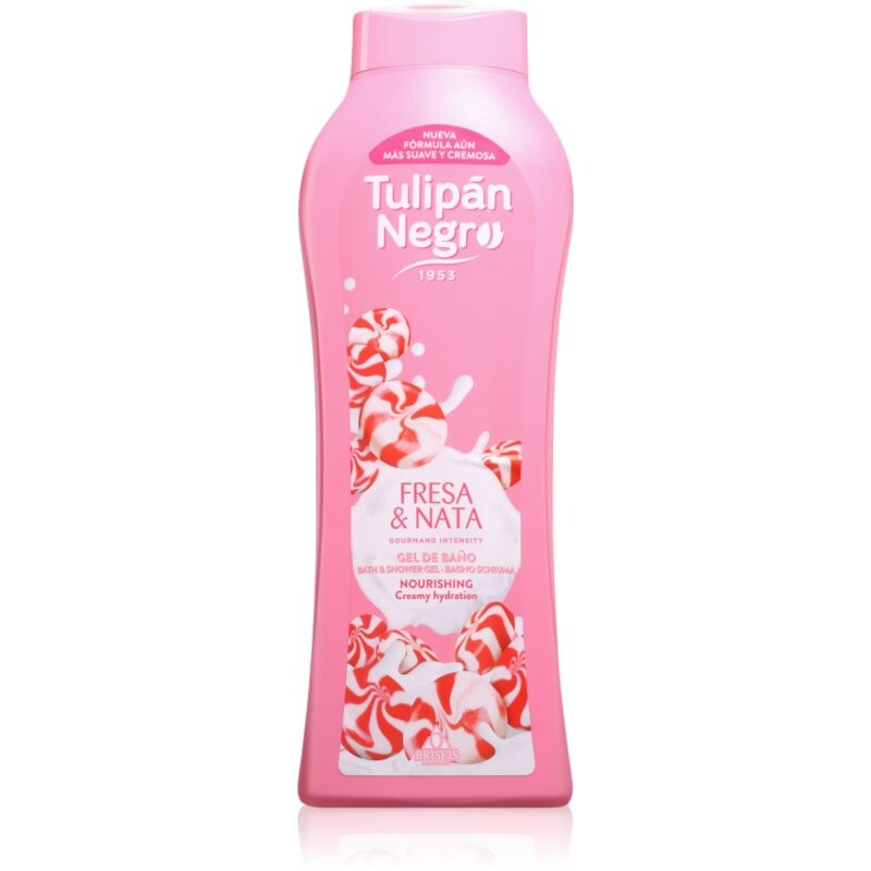 Tulipán Negro Fresa Y Nata sprchový gél 650 ml