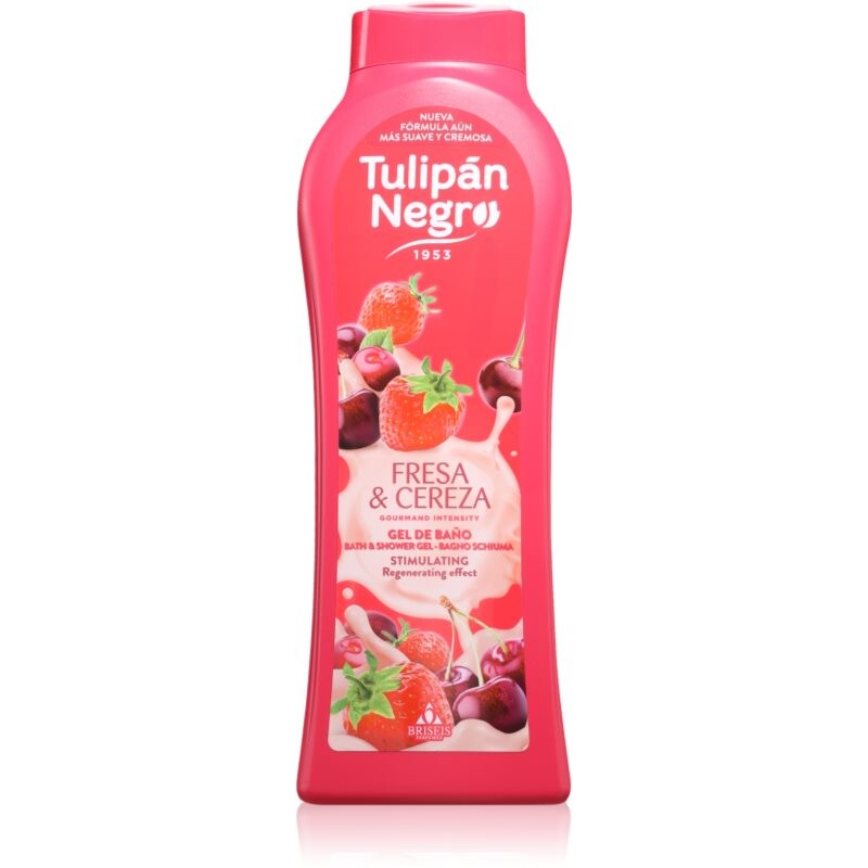 Tulipán Negro Fresa Y Cereza sprchový gél 650 ml