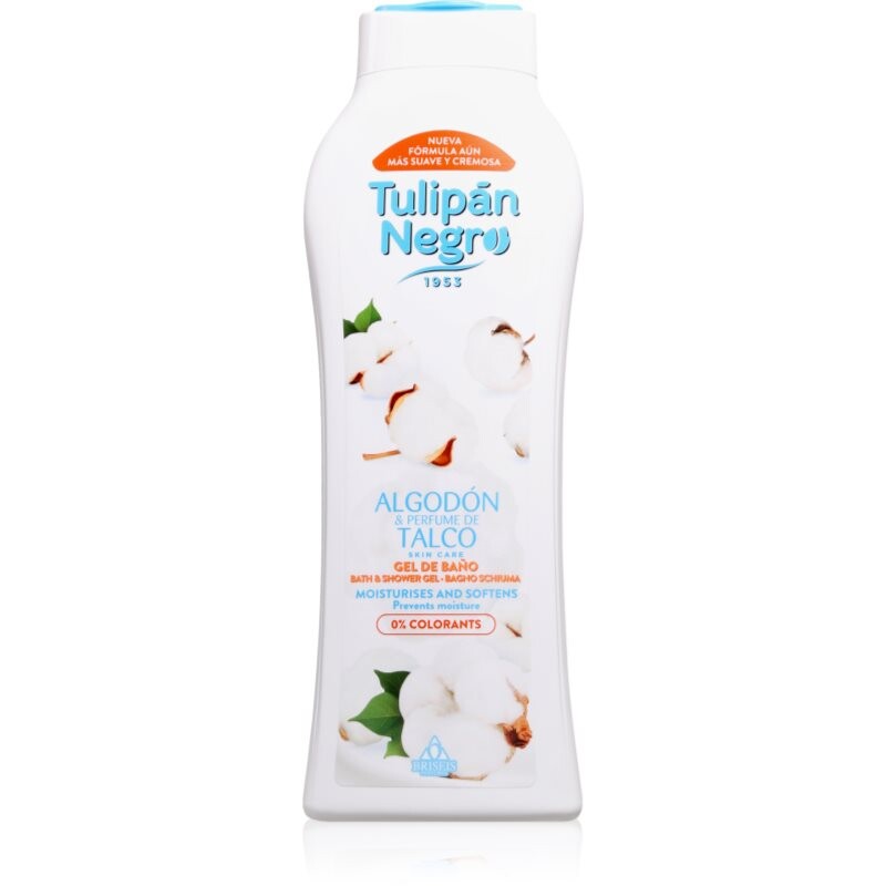 Tulipán Negro Algodon Y Talco sprchový gél 650 ml