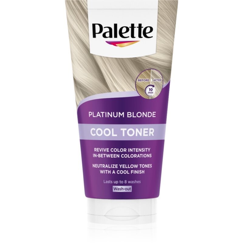 Schwarzkopf Palette Cool Toner toner pre neutralizáciu žltých tónov na vlasy 150 ml
