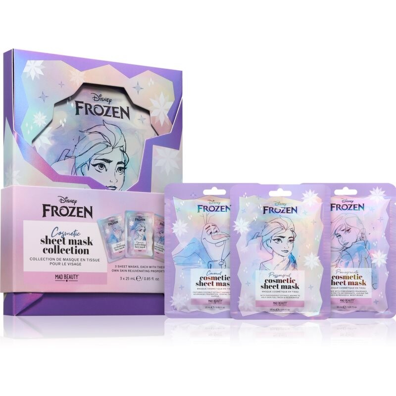 Mad Beauty Frozen sada plátenných masiek