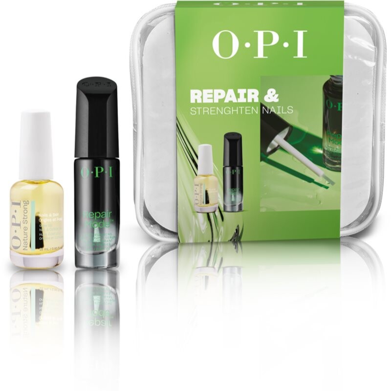 OPI Repair & Strenghten Nails Set darčeková sada na nechty a nechtovú kožičku