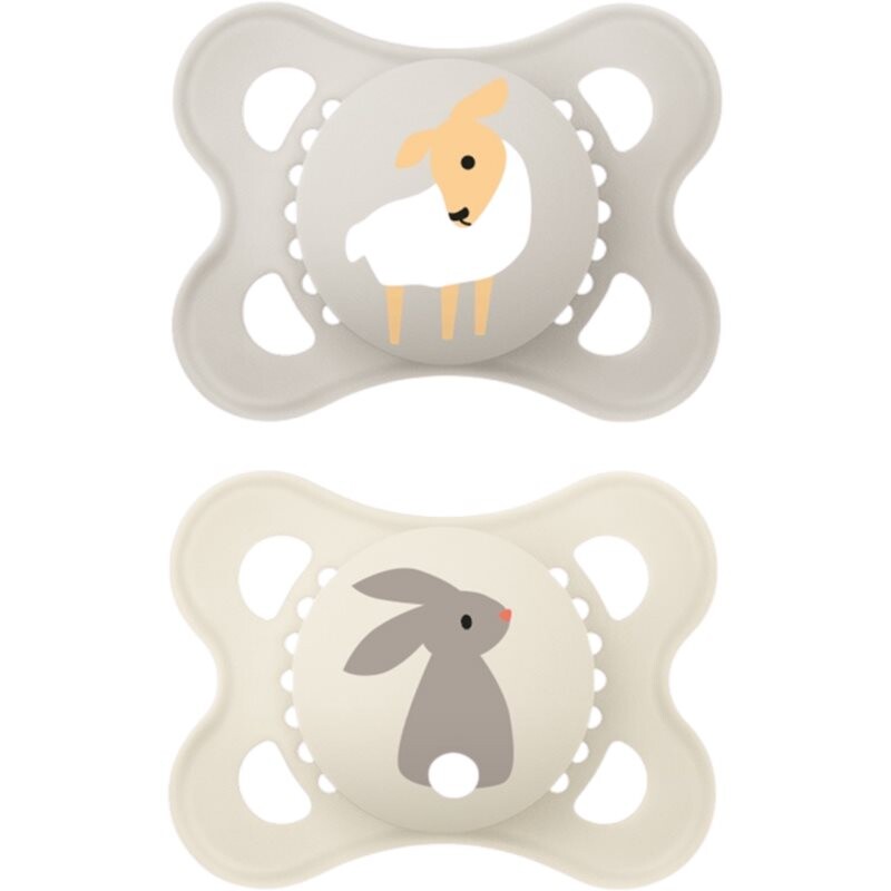 MAM Original 0+m cumlík Grey/ Beige 2 ks