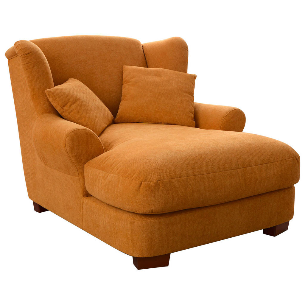 Sit & More XXL KRESLO, textil, žltá