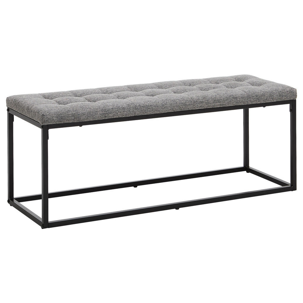 Xora LAVICA, kov, textil, 120/47/42 cm