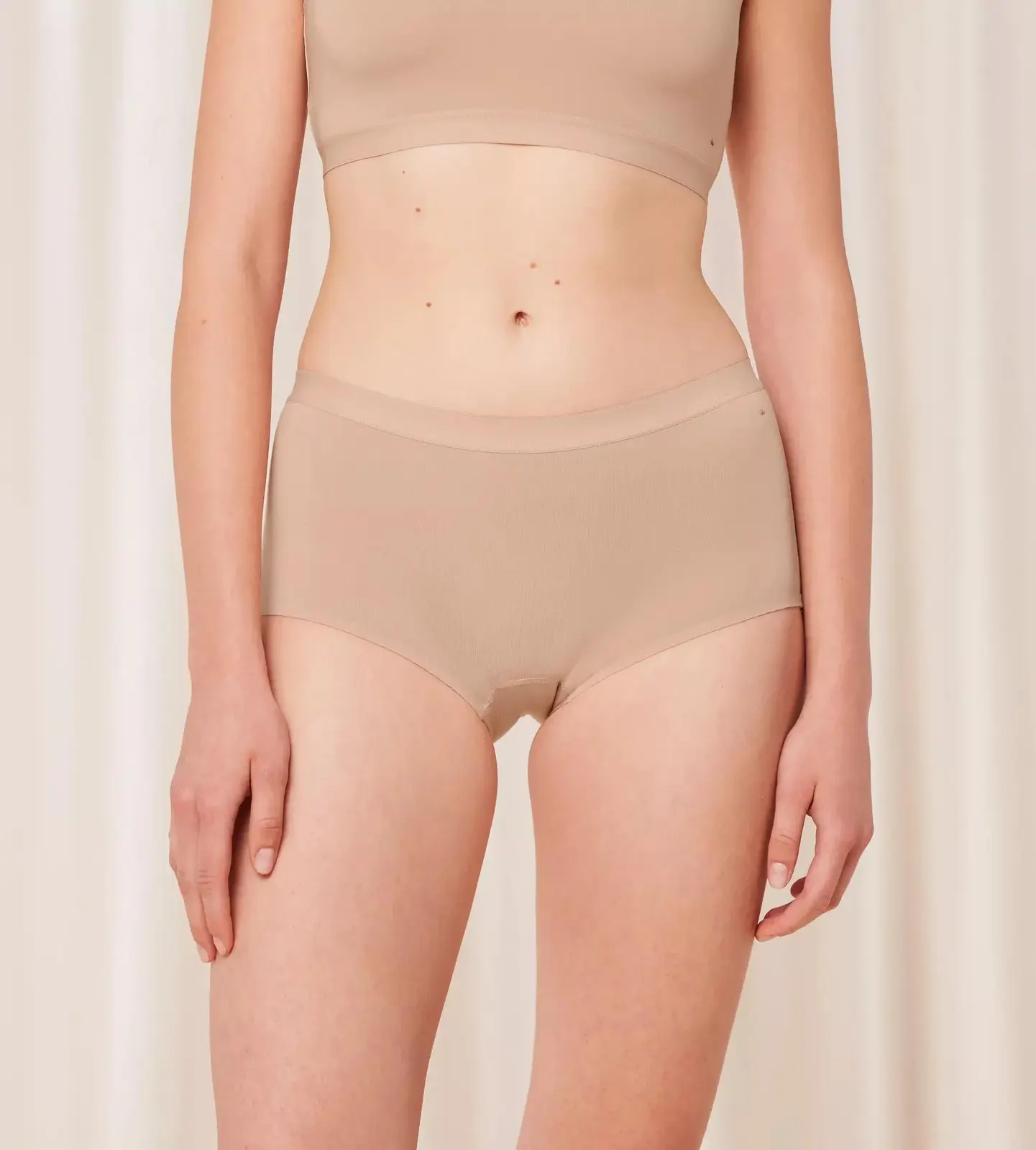 Dámske nohavičky Smart Natural Boyshort - BROWN - béžová 00EP - TRIUMPH NEUTRAL BEIGE 01