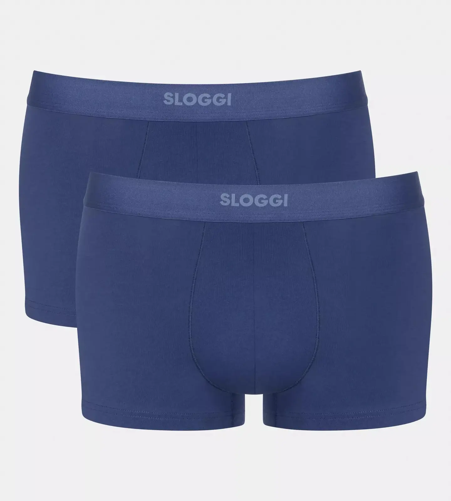 Pánske boxerky EVER Ease Hipster 2P - neznáme - tmavomodré 6312 - SLOGGI DEEP COBALT M