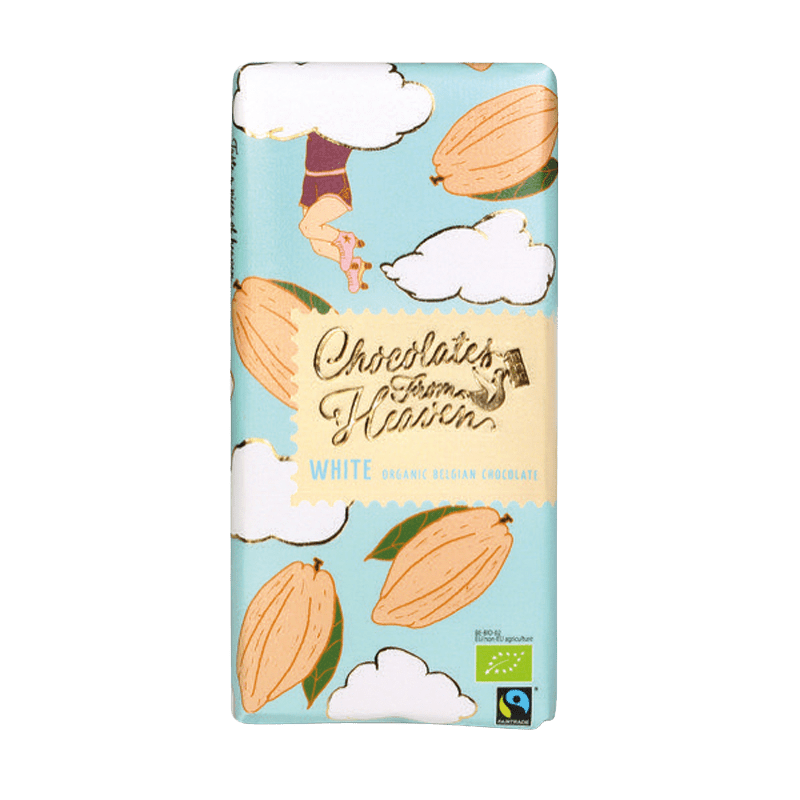 CHOCOLATES FROM HEAVEN BIO biela čokoláda 32% 100 g