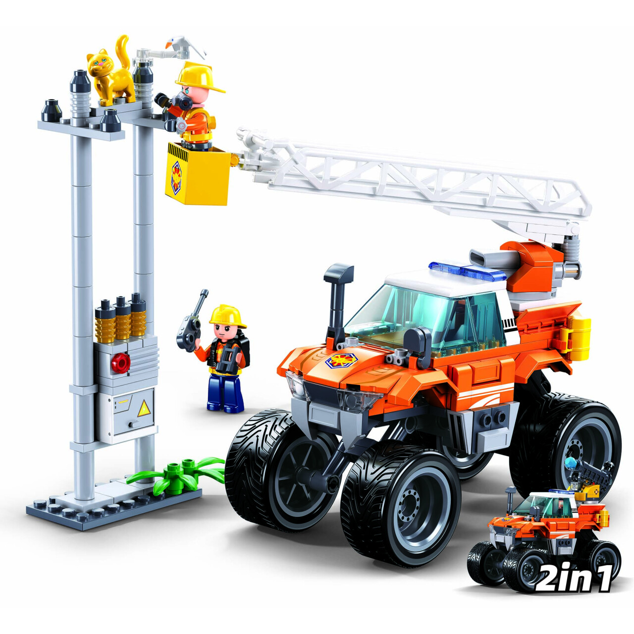 Stavebnica Sluban Metropolis Záchranné vozidlo M38-B1288