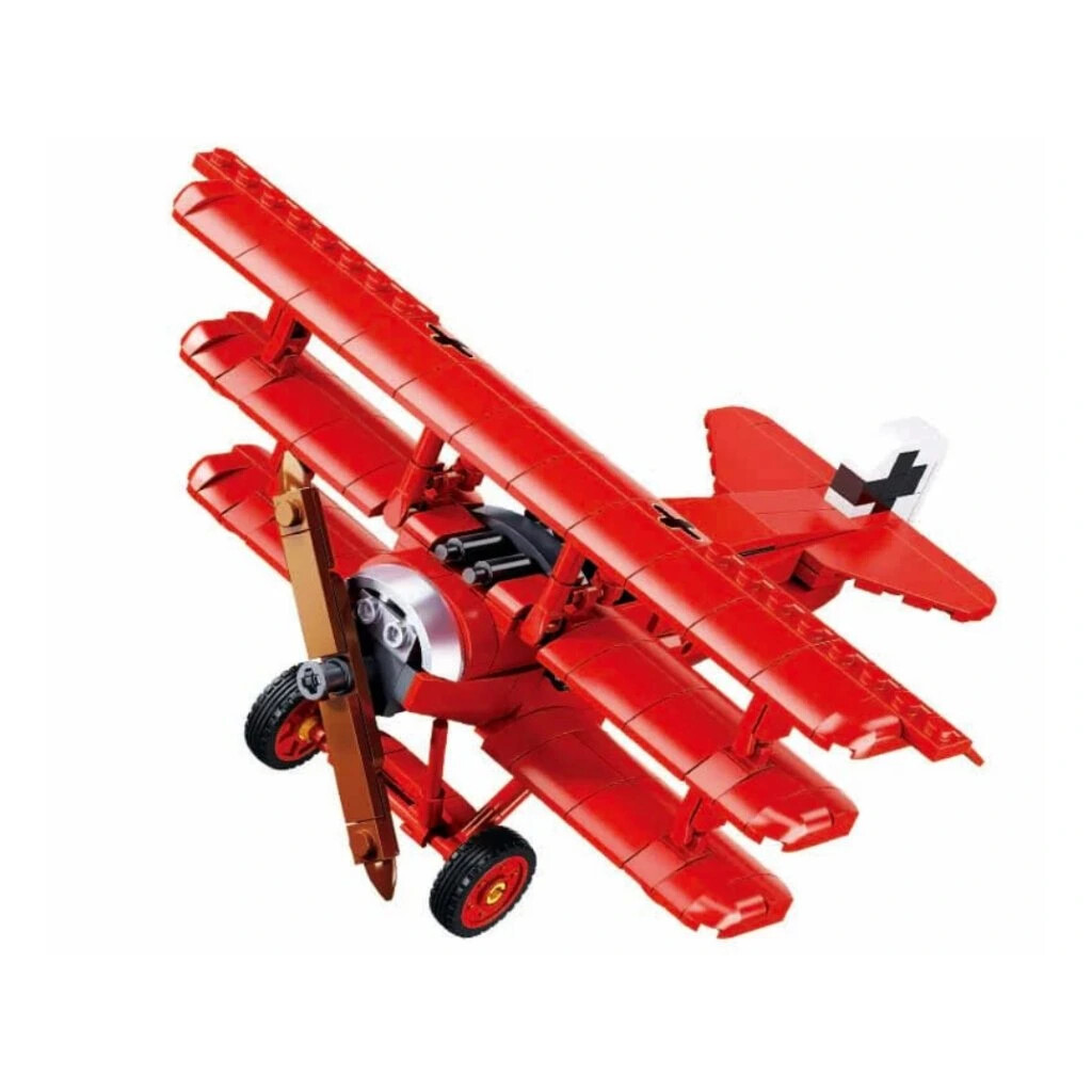 Stavebnica Sluban Model Bricks Trojplošník Fokker DR-1S 1/35 M38-B1292