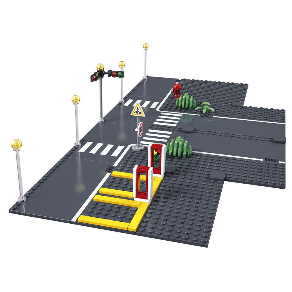 Stavebnica Sluban Metropolis Základová doska Cesty M38-B1327