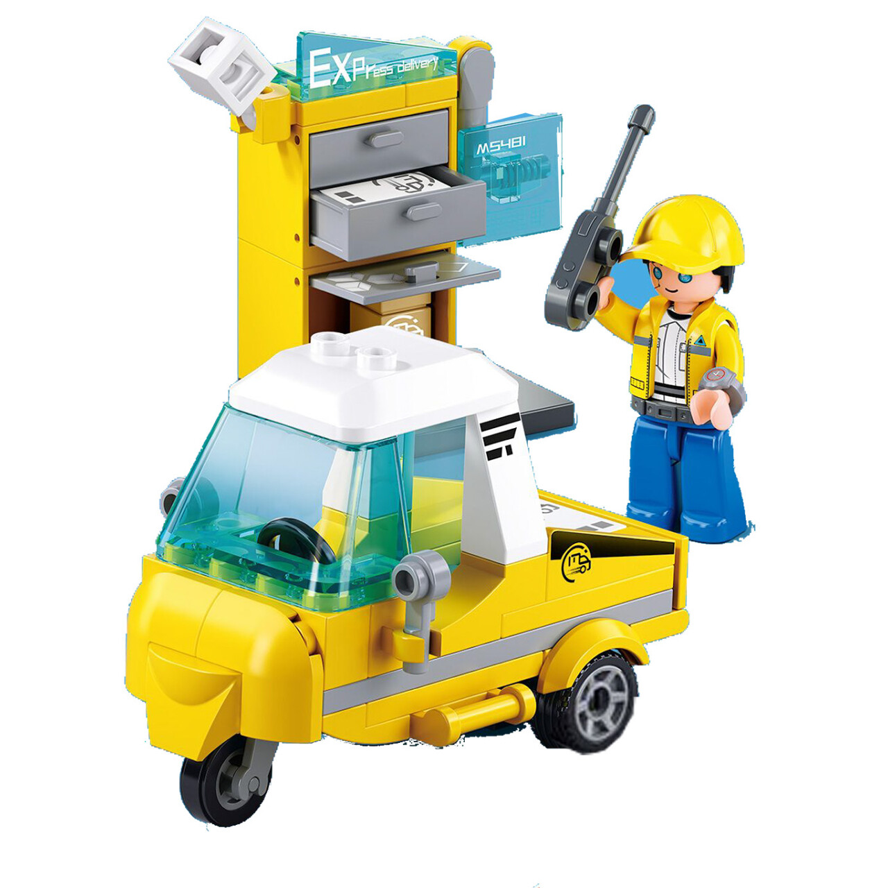 Stavebnica Sluban Metropolis Dodávka M38-B1328D