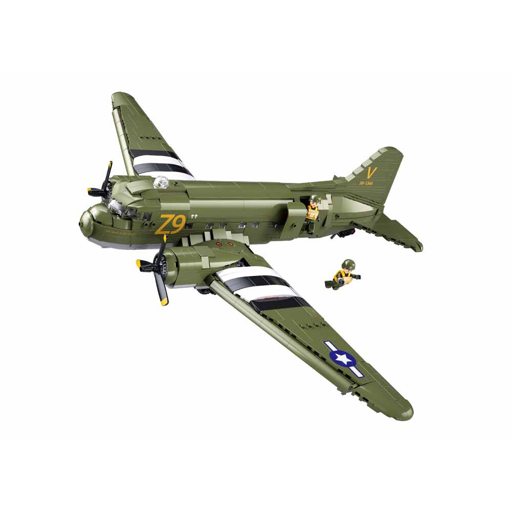 Stavebnica Sluban Model Bricks Transportné lietadlo Douglas C-47 M38-B1366