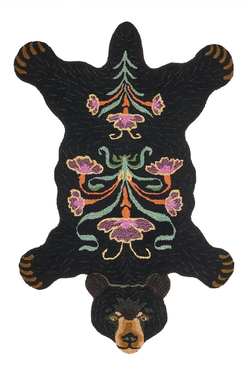 Vlnený koberec Doing Goods Blooming 143 x 97 x 2 cm