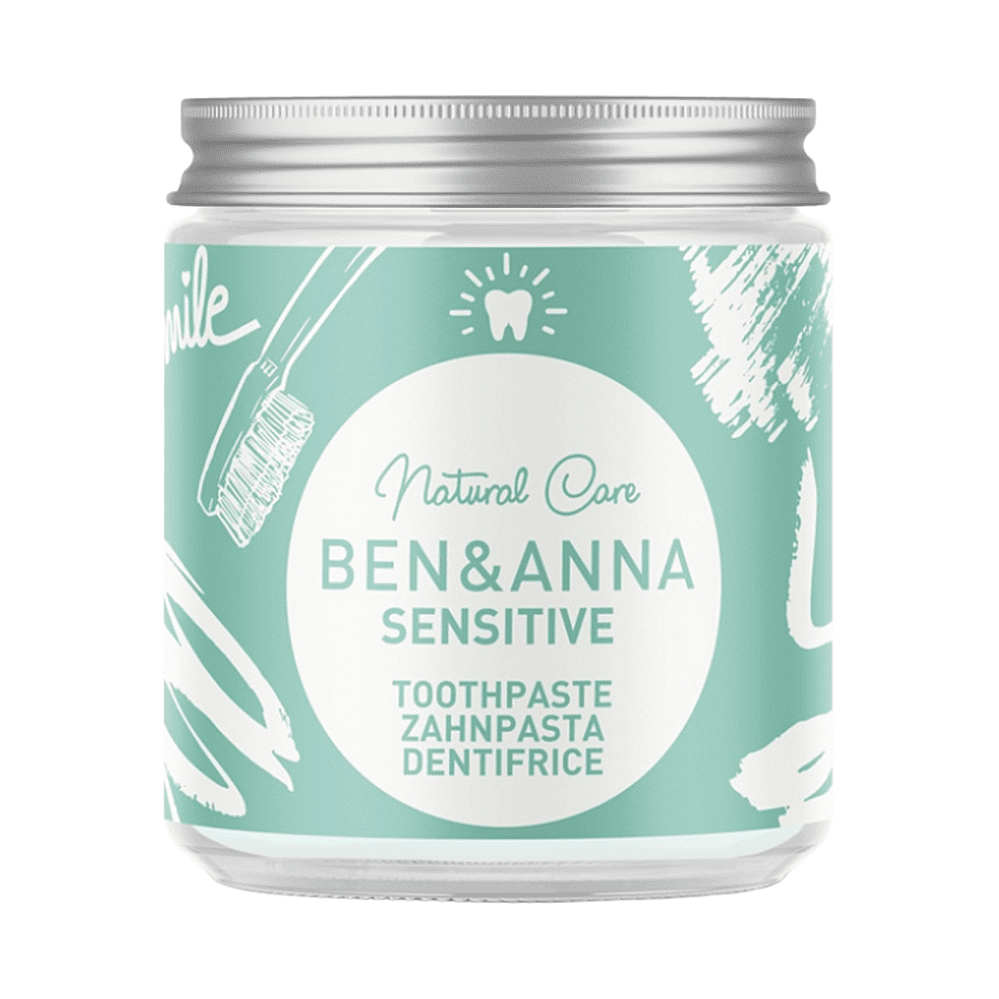 BEN & ANNA Zubná pasta pre citlivé zuby Sensitive 100 ml, poškodený obal