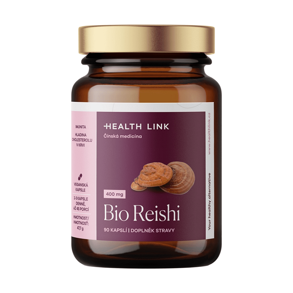 HEALTH LINK Reishi 400 mg BIO 90 kapsúl