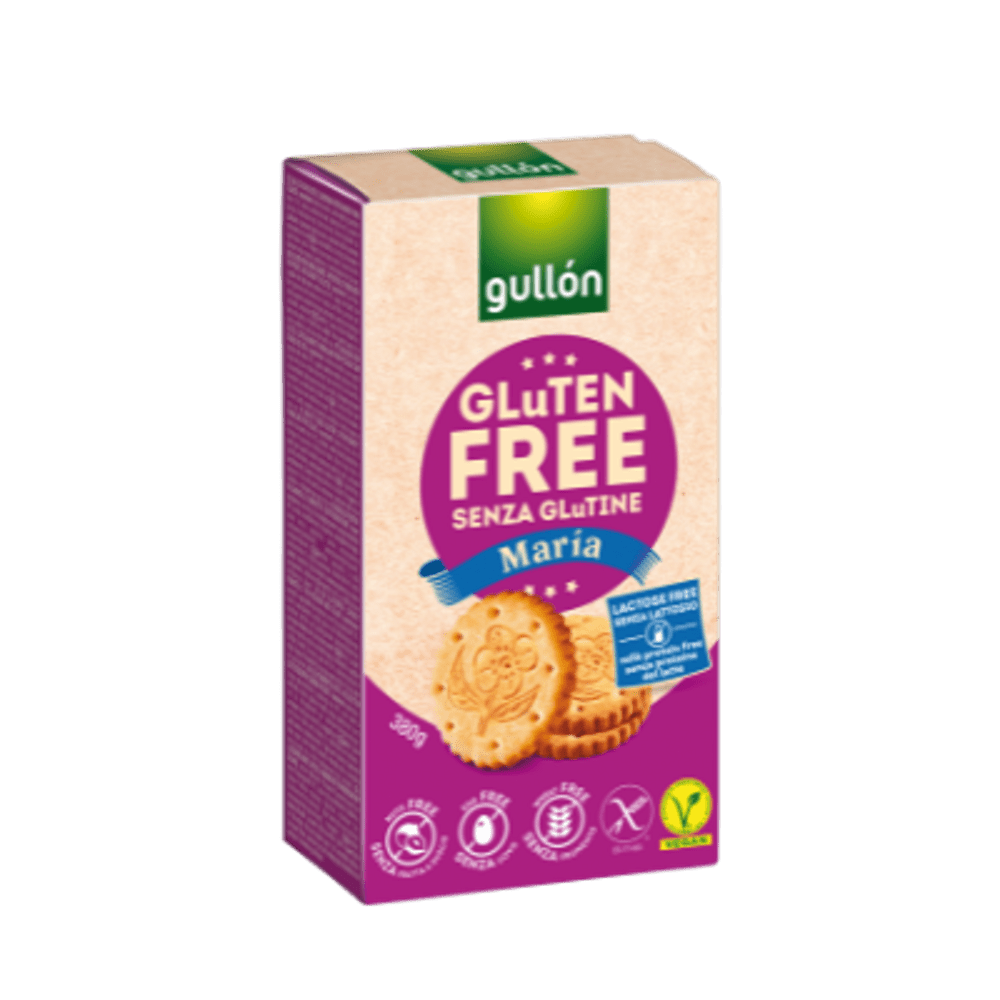 GULLÓN María sušienky bez lepku 380 g, poškodený obal