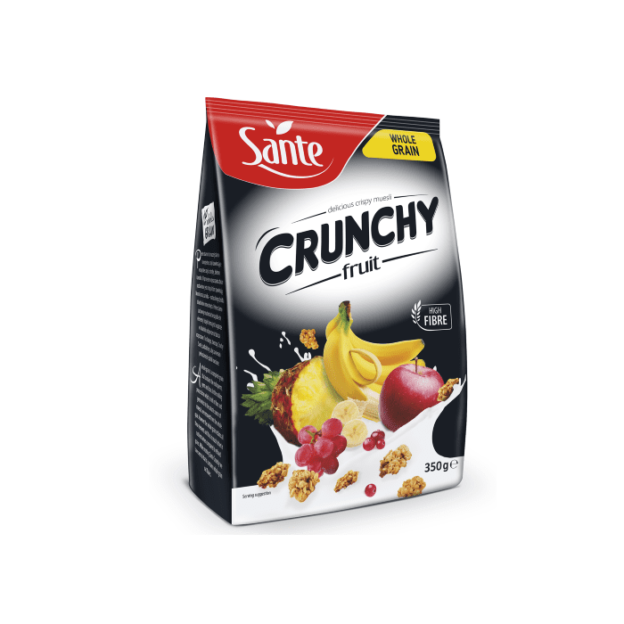 Sante Raňajkové cereálie Crunchy banán čokoláda