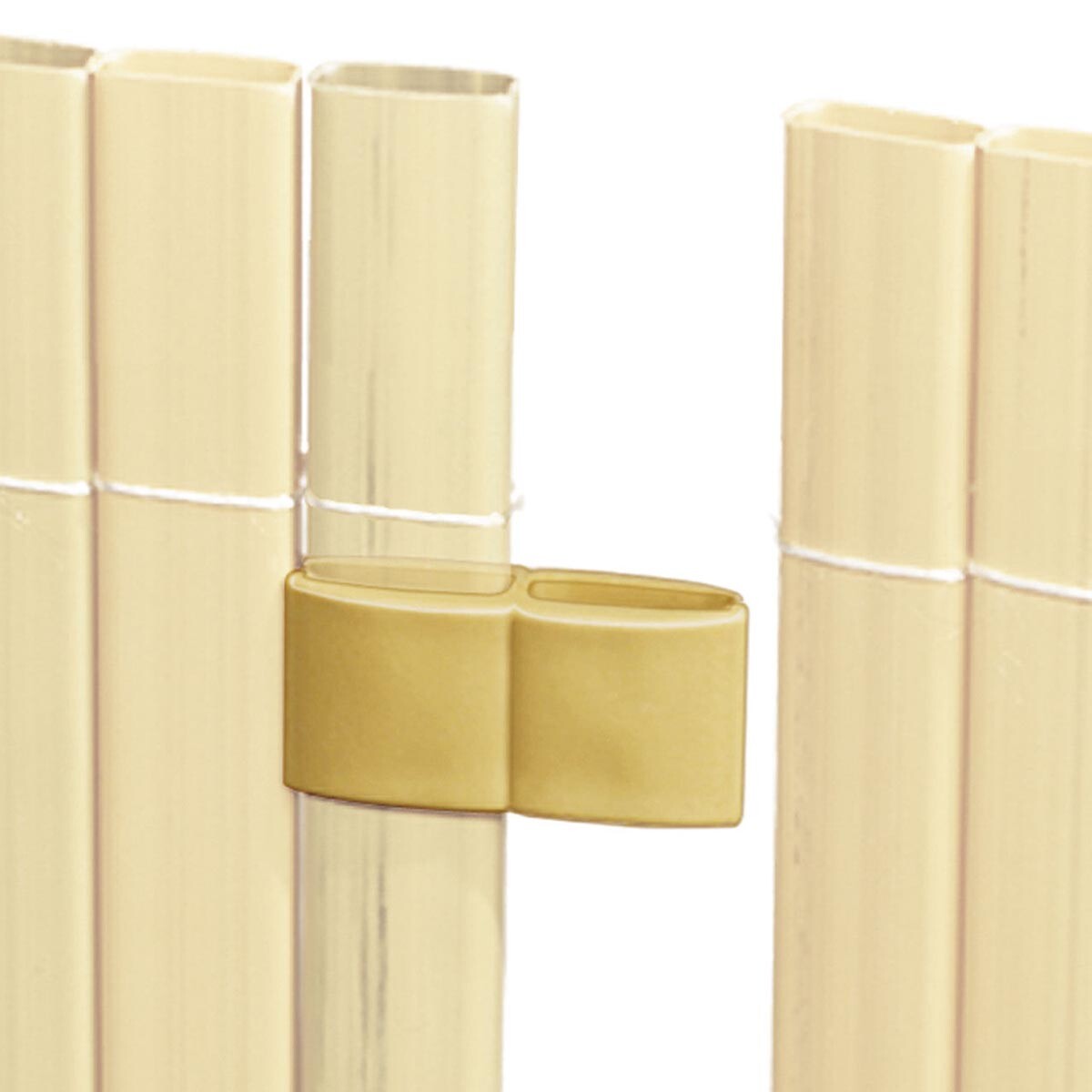 Spojky plotovej zásteny Rügen, bambus, 4 ks