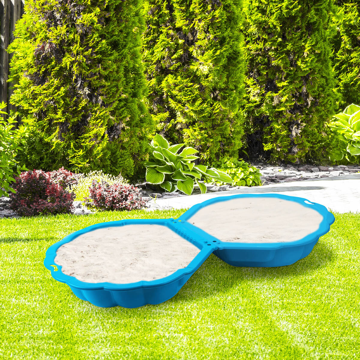 Plastové pieskovisko SANDY, modré