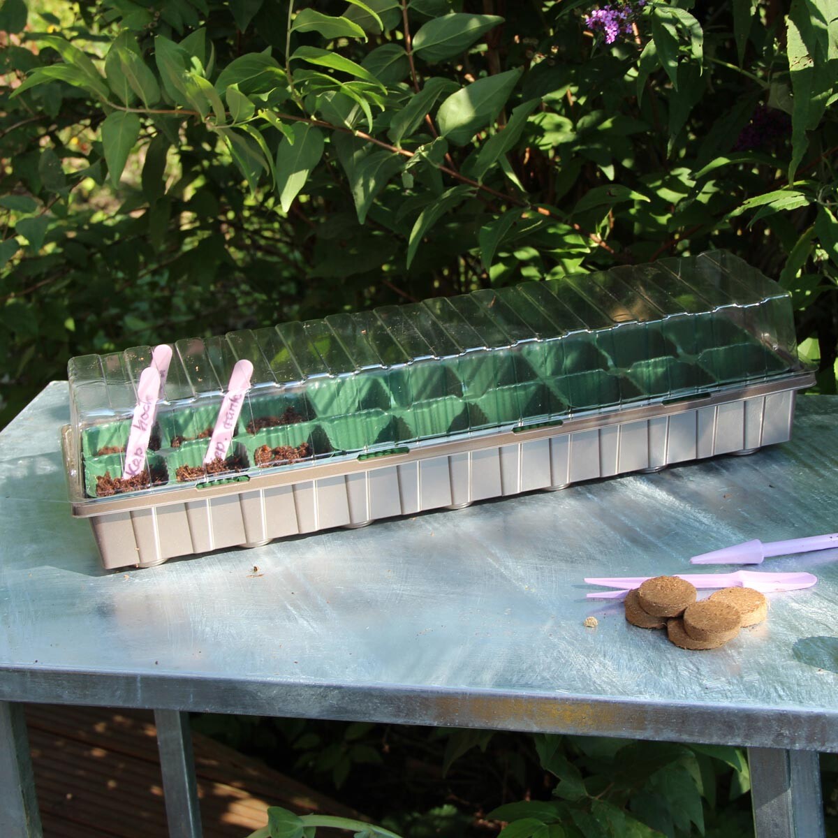 Miniparenisko s 18 kvetináčmi