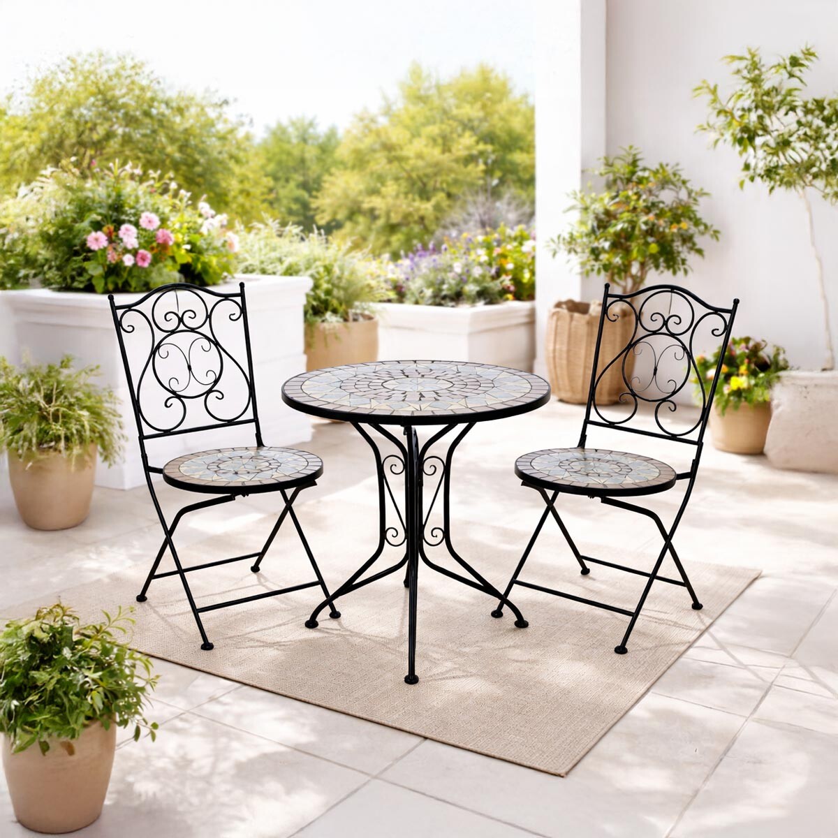 Bistro set Mosaik, 3-dielny