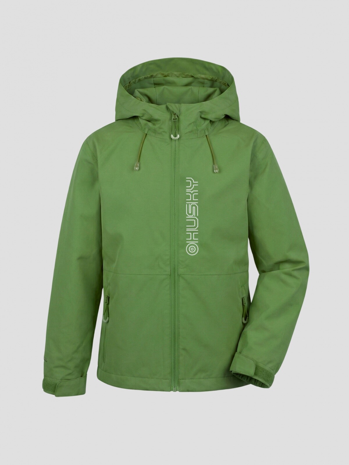 Husky Detská hardshell bunda Neoni K green Veľkosť: 128