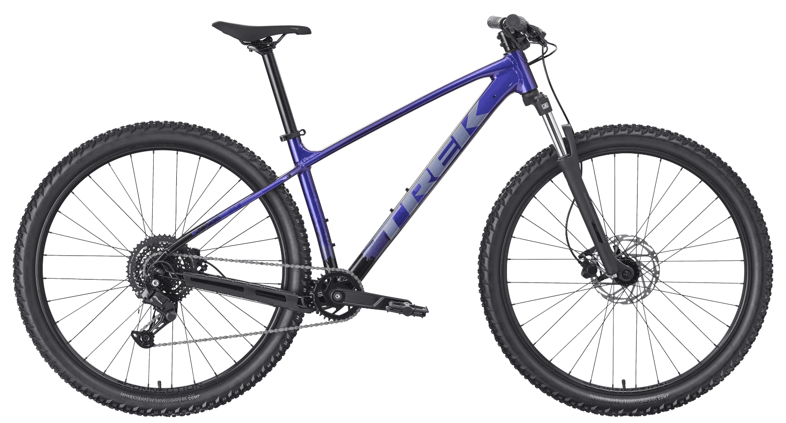 Trek Marlin 4 Gen 3 Purple Flip/Black Fade 2026 Veľkosť: XS, Gripy, Velikosť: XS