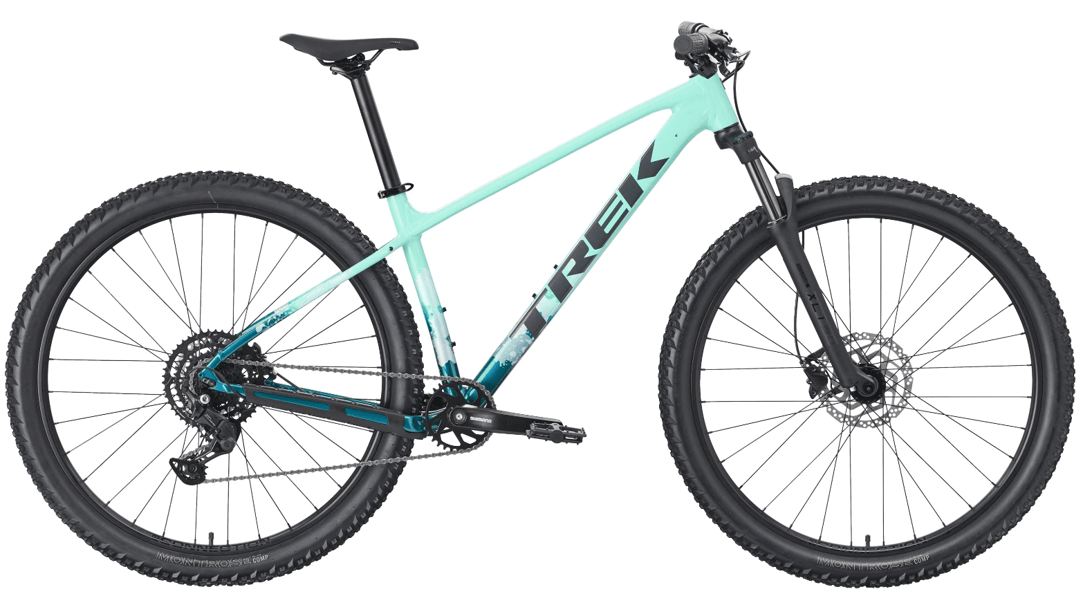 Trek Marlin 5 Gen 3 Miami Green/Dark Aquatic Fade 2026 Veľkosť: XS, Horský bicykel, Velikosť: XS