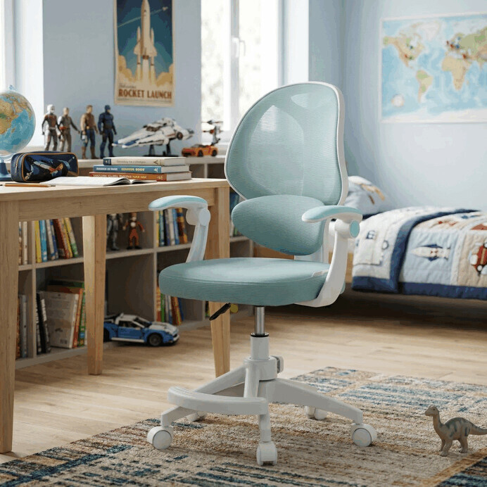 Detská stolička WIZARD – sieť, modrá