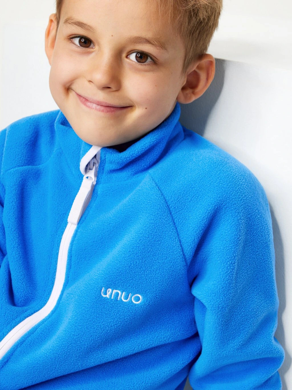 Detská flísová mikina, Tmavomodrá, veľ. 134/140