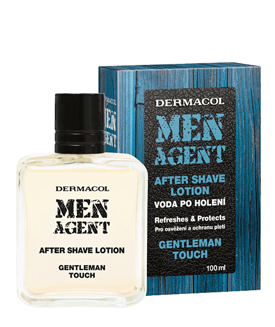 DERMACOL MEN AGENT Voda po holení Gentleman touch 100 ml
