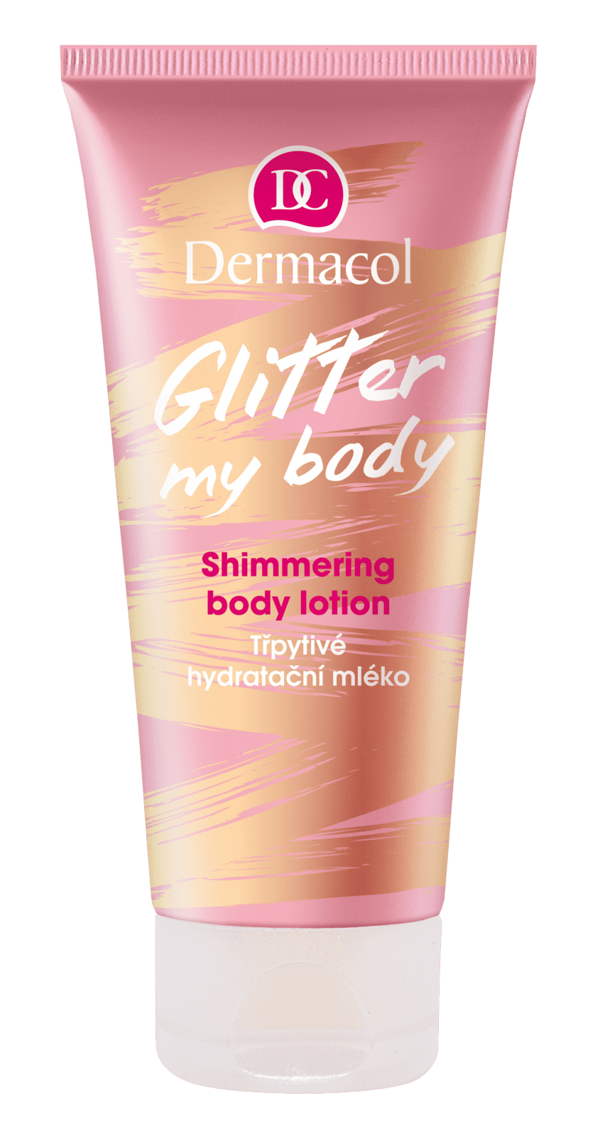 DERMACOL Glitter my body - Trblietavé hydratačné telové mlieko 200 ml