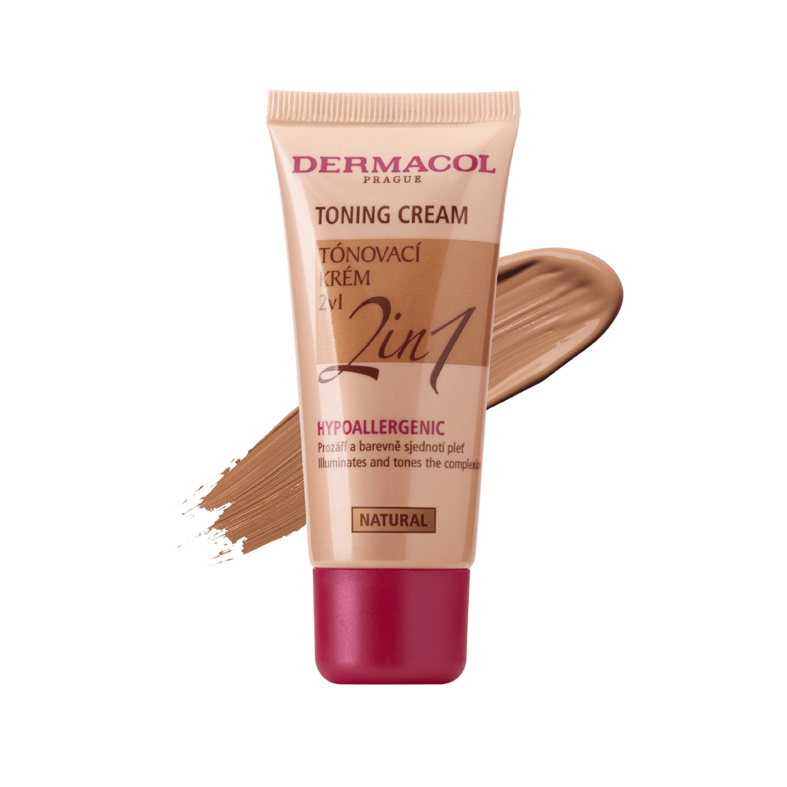 DERMACOL Ľahký tónovací krém 2v1 Natural 30 ml