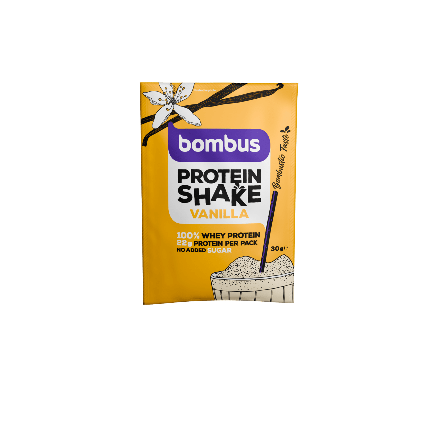 BOMBUS Proteín Shake Vanilla 30 g