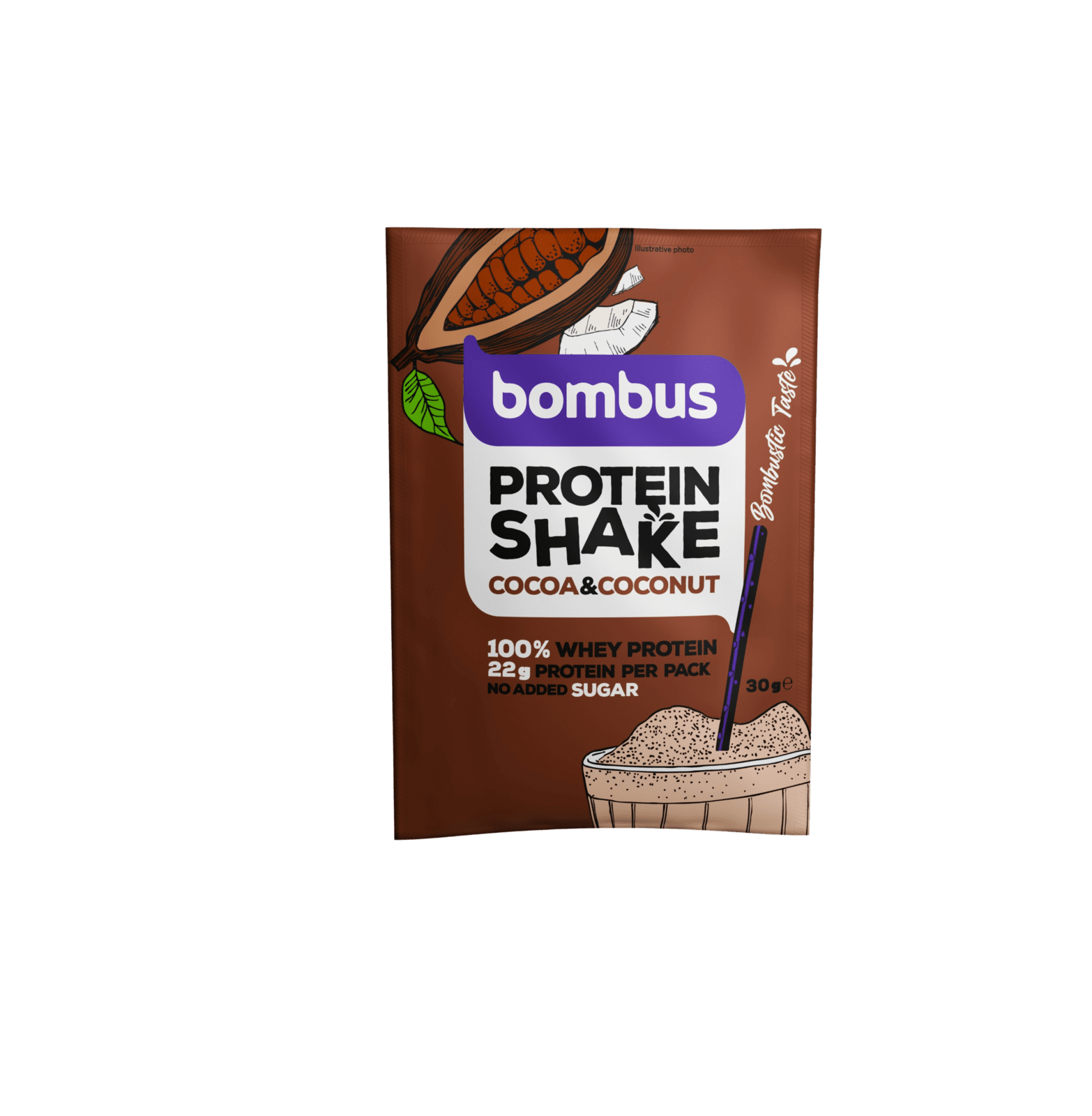 BOMBUS Proteín Shake Cocoa Coconut 30 g