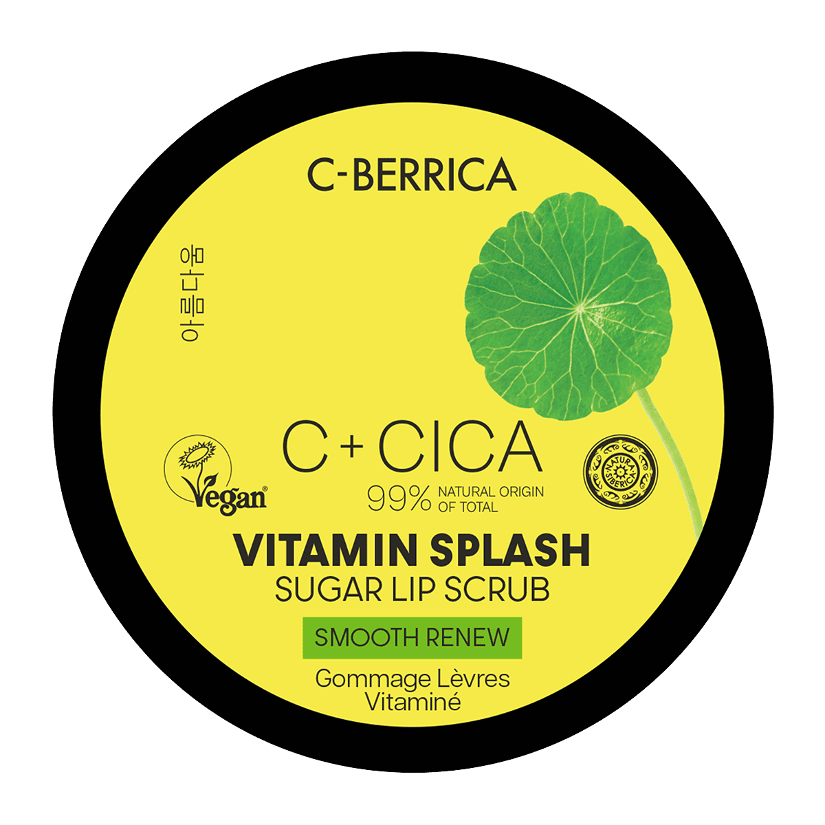 NATURA SIBERICA CICA C-BERRICA Cukrový peeling na pery Vitamin Splash 10 ml