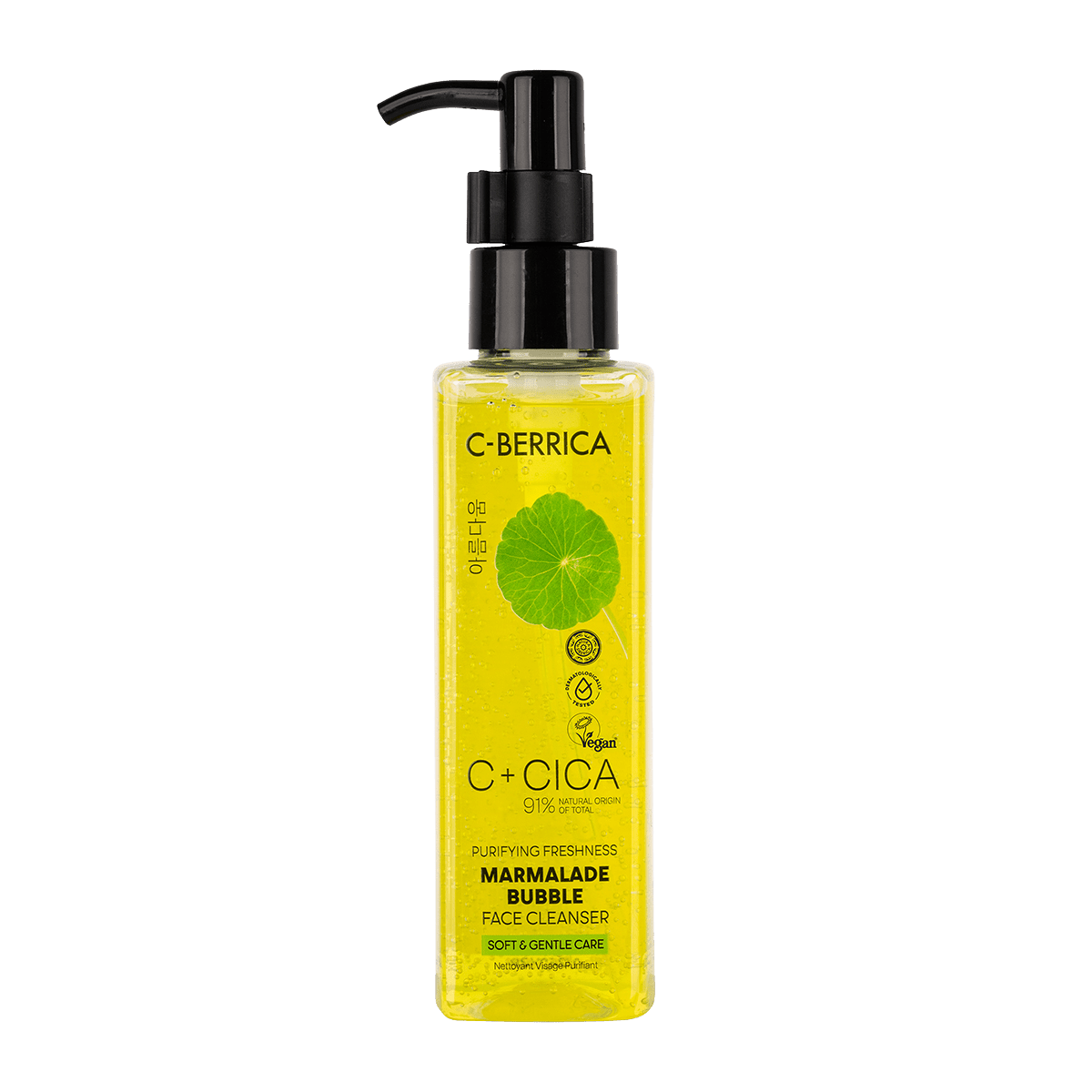 NATURA SIBERICA CICA C-BERRICA Osviežujúci čistiaci gél Marmelade Bubble 150 ml