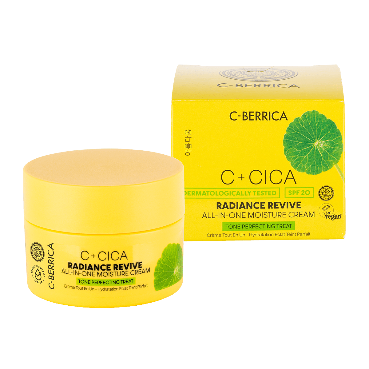 NATURA SIBERICA CICA C-BERRICA All in One hydratačný pleťový krém Radiance Revive 50 ml