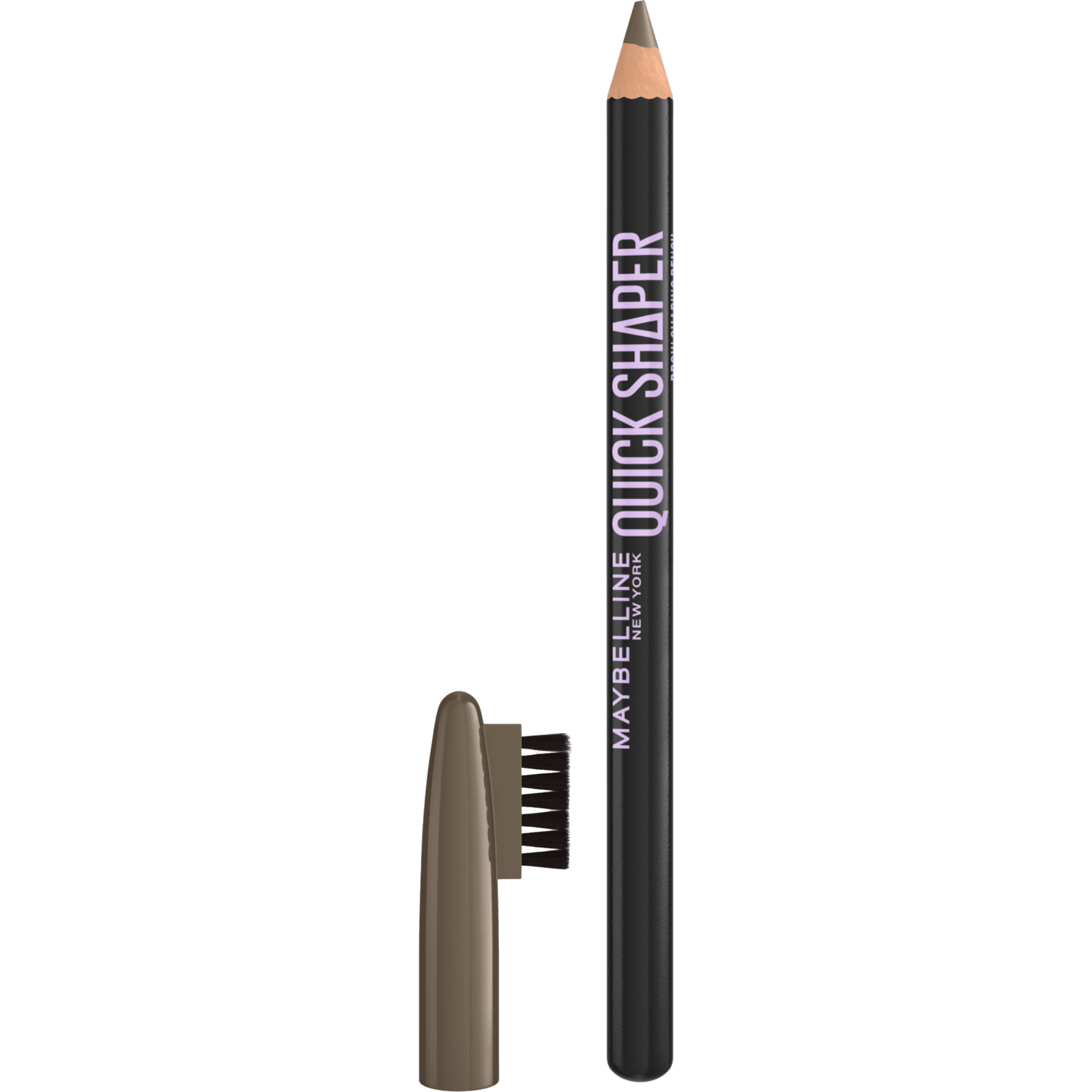 MAYBELLINE NEW YORK New York Qucik Shaper Shaping Pencil ceruzka na obočie 04 Medium Brown
