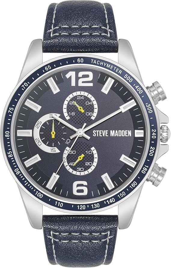 Steve Madden Analógové hodinky SM-9111NVSV