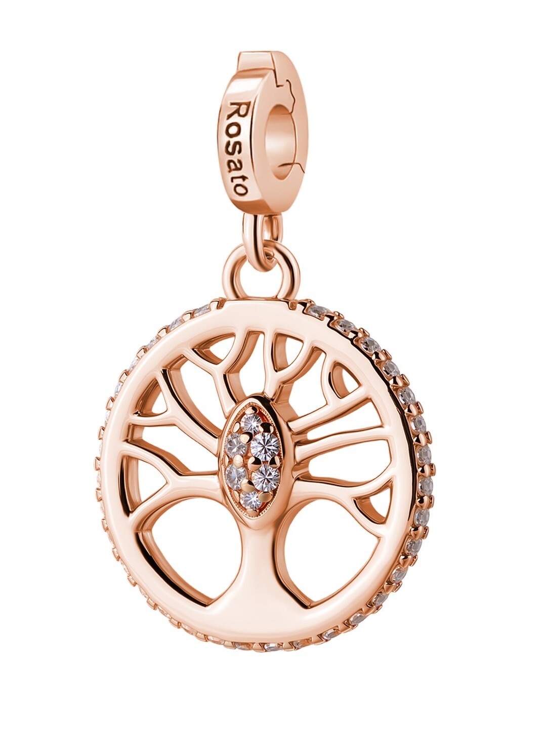 Rosato Nadčasový pozlátený prívesok Strom života Storie RZ253