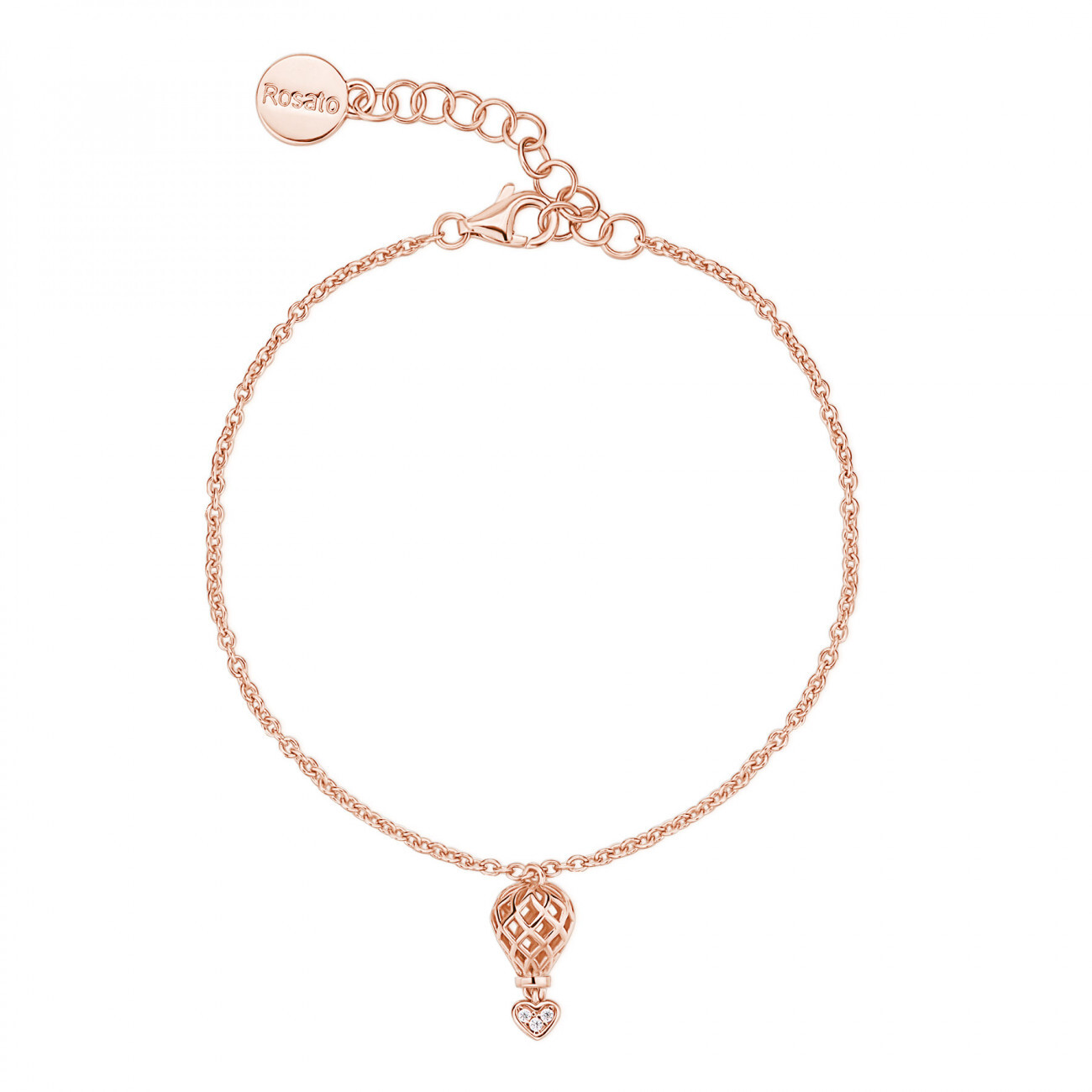 Rosato Ružovo pozlátený náramok s teplovzdušným balónom Aria RZAR18