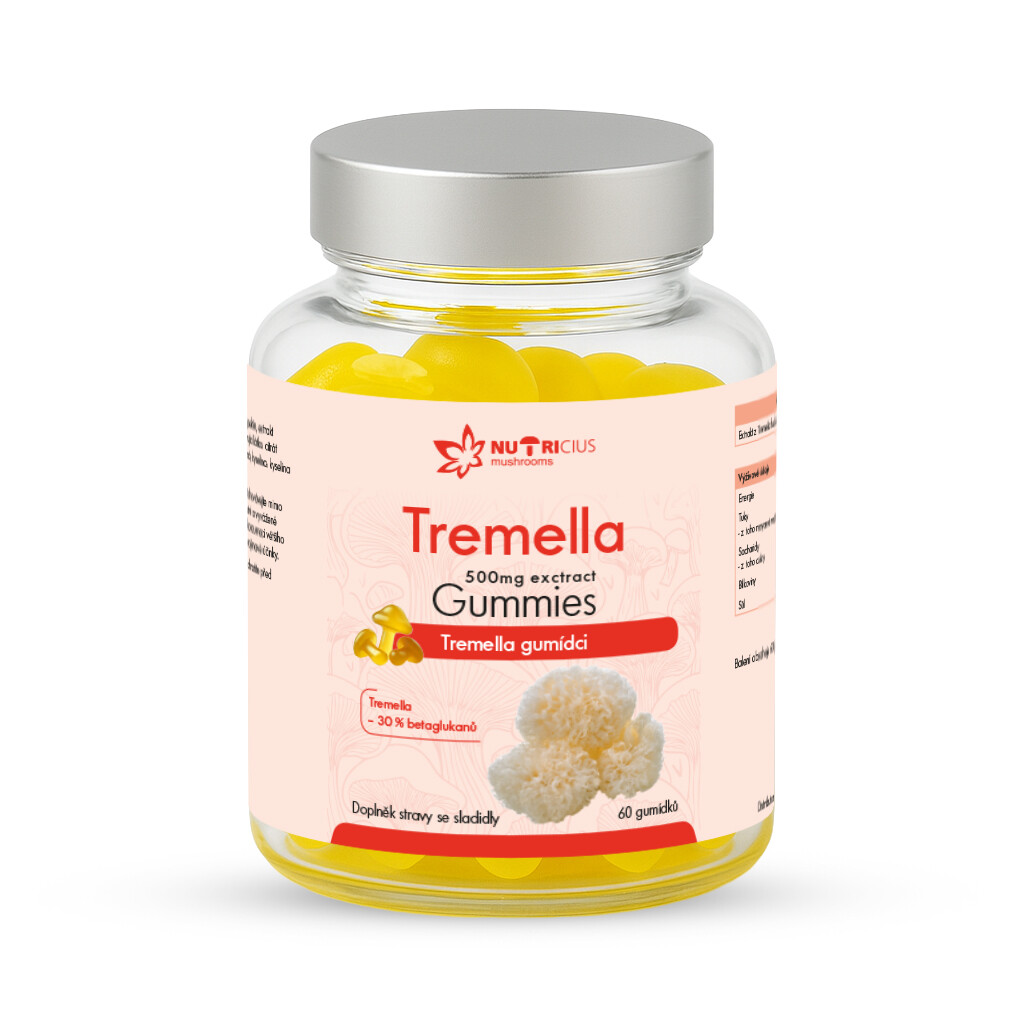 Nutricius Tremella gummies 500 mg 60 kusov