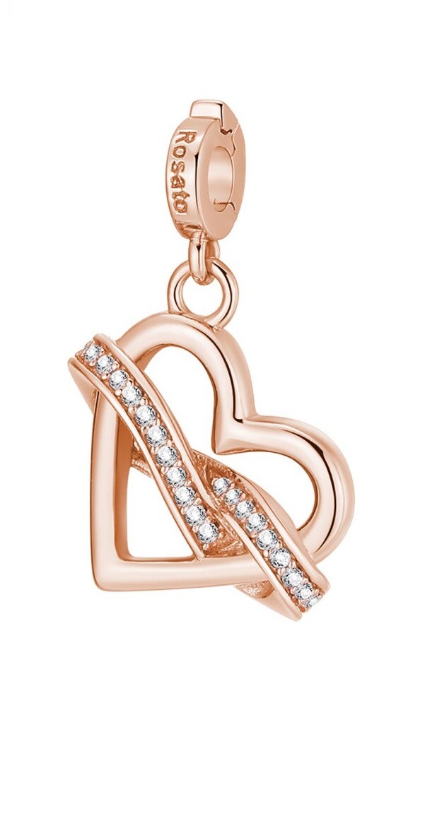 Rosato Romantický bronzový prívesok Srdce Storie RZ194