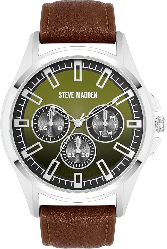 Steve Madden Analógové hodinky SM-9110GRSV
