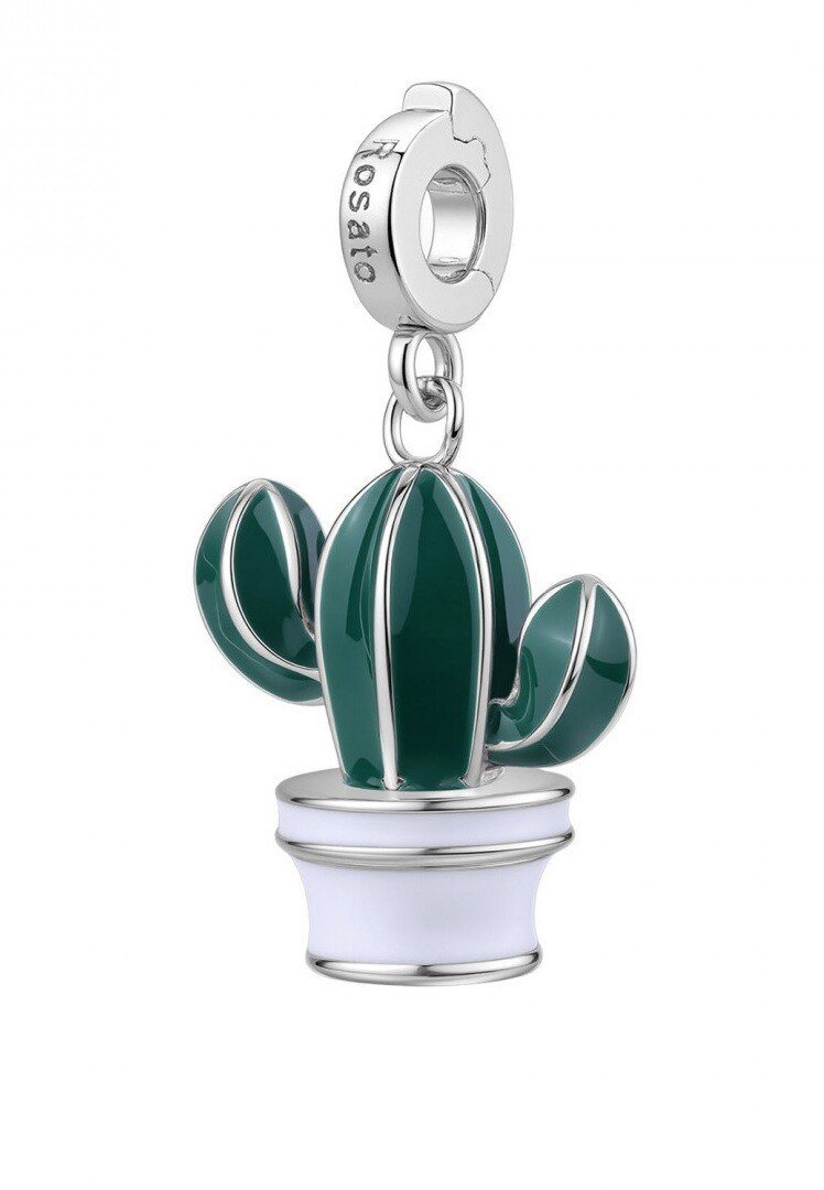 Rosato Strieborný prívesok Kaktus Storie RZ248R