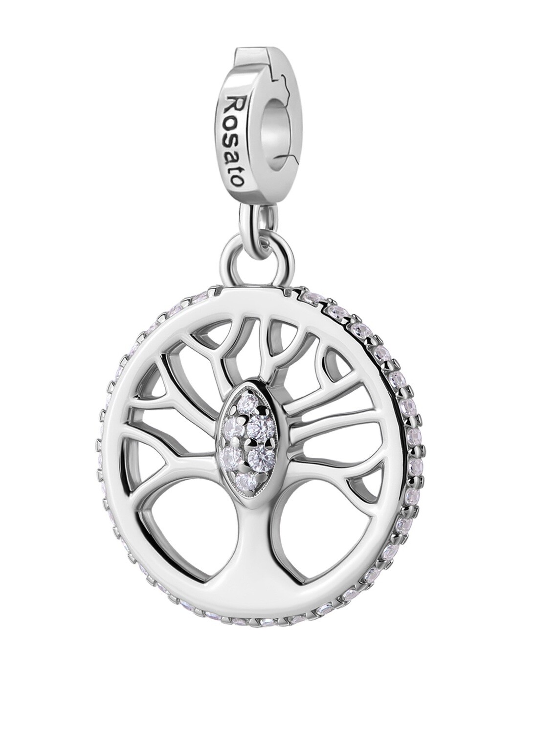 Rosato Nadčasový strieborný prívesok Strom života Storie RZ253R